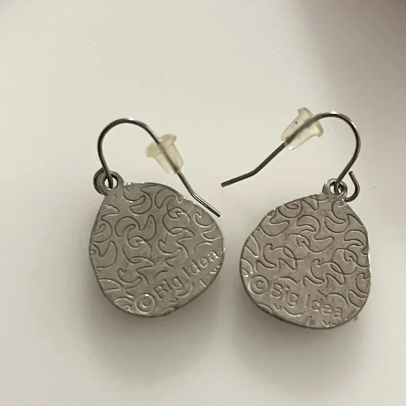 Set Of 4 Vintage Christmas Holiday Festive Santa Jingle Bell Earrings - Picture 8 of 16